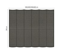 Harmonicadoek B 2,90 x L 4,00 m Cool Grey Shadow Comfort - Shadow comfort - thumbnail