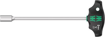 Wera 495 T-greep dopschroevendraaier, 12 x 230 mm - 05023391001 Wera 495 T-greep dopschroevendraaier, 12 x 230 mm - 05023391001
