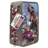 Dino World 3-vaks etui NEW WORLD - thumbnail