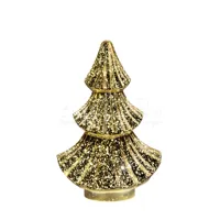 Tafellamp Kerstboom 10 LED 24cm Goud - thumbnail