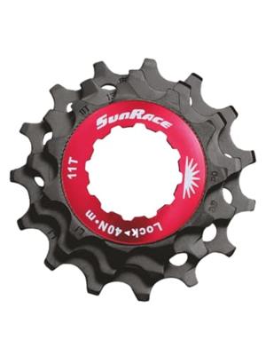 Shimano Sunrace sluitring met kransjes 11v 11/13/15t zwart