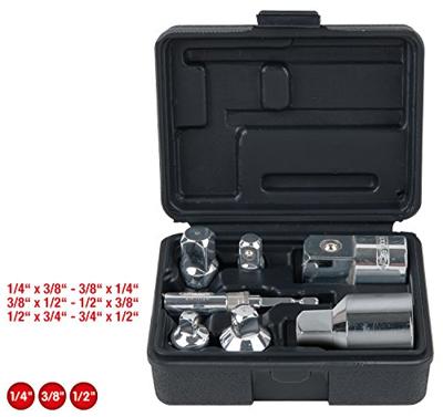 KS Tools 918.0707 9180707 Dopsleuteladapterset Aandrijving 1/4 (6.3 mm), 3/8 (10 mm), 1/2 (12.5 mm), 3/4 (20 mm) 1 stuk(s) - thumbnail