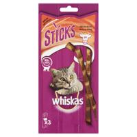 Kattenvoer Sticks Rund 3-pack 18 g Whiskas - Whiskas - thumbnail