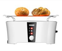 Unold Design Dual Broodrooster CoolTouch-behuizing Wit, Zwart - thumbnail