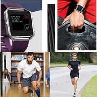 FitBit Blaze sport horloge band / siliconen alleen voor Fitbit Blaze - Geel - thumbnail