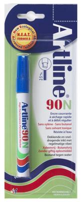 Permanent marker Artline 90N blauw, op blister