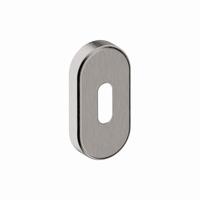 Hardbrass Sleutelrozet Shuffle ovaal - RVS - thumbnail