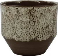 Floran Bloempot Fariah 15x14cm Bruin - thumbnail