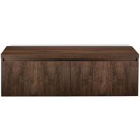 Frozen 3D Badmeubelset 140 cm - Greeplijst in Kleur - Inclusief Wastafelbovenblad Dark Oak - thumbnail