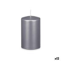 Kaars Acorde Zilverkleurig 9 x 15 x 9 cm (12 Stuks) - thumbnail