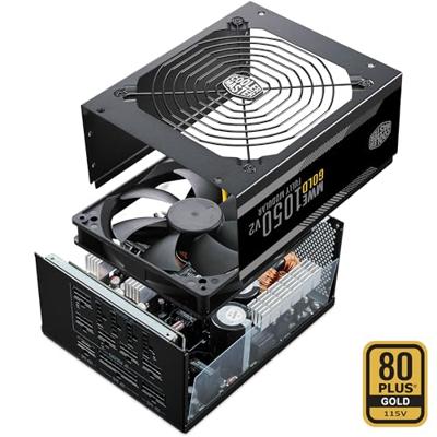 Cooler Master mpe-a501-afcag-3eeu mwe gold 1050 v2 black, atx3.1, 1050w, =90% @typical, 3x pcie6+2