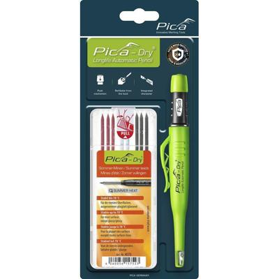 Pica Bouwstift/merkstift voor diep gat | op kleur gesorteerd + vullingenset 4000 871 414 | 1 stuk - 30407 - 30407 Pica Bouwstift/merkstift voor diep gat | op kleur gesorteerd + vullingenset 4000 871 414 | 1 stuk - 30407 - 30407