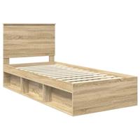 Bedframe Sonoma Eiken 90 x 190 cm Massief grenenhout - thumbnail