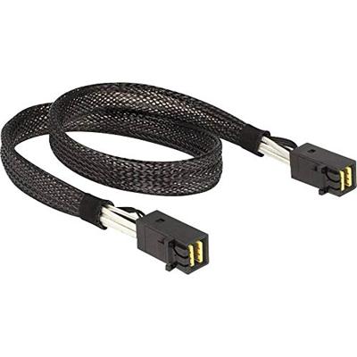 Delock HDD Aansluitkabel [1x Mini-SAS-stekker (SFF-8087) - 1x Mini-SAS-stekker (SFF-8087)] 0.50 m Zwart