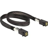 Delock HDD Aansluitkabel [1x Mini-SAS-stekker (SFF-8087) - 1x Mini-SAS-stekker (SFF-8087)] 0.50 m Zwart - thumbnail