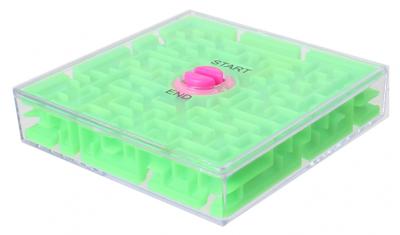 Jonotoys geduldspel Rotate Maze 6,5 cm groen