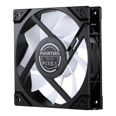 Phanteks PH-F120M25_G2_BBK01 PC-ventilator Zwart (b x h x d) 120 x 25 x 120 mm