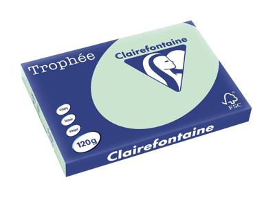 Clairefontaine Trophée Pastel, gekleurd papier, A3, 120 g, 250 vel, groen
