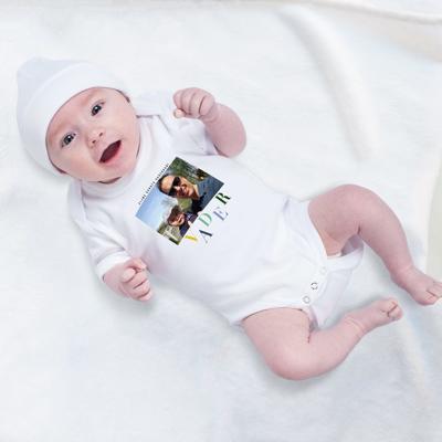 Mijn eerste Vaderdag romper bedrukken - 74/80