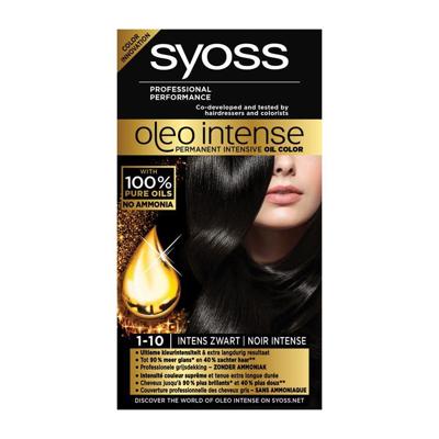 Syoss Oleo Intense 1-10 Intens Zwart Syoss Oleo Intense 1-10 Intens Zwart