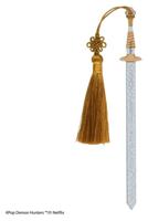 KPop Demon Hunters Metal Bookmark Rumi's Saingeom - thumbnail