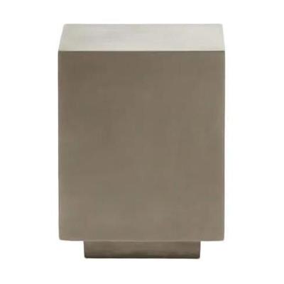 Kave Home Rustella bijzettafel 35x35 cm Cement