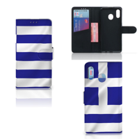 Samsung Galaxy M20 Bookstyle Case Griekenland - thumbnail