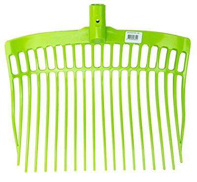 Mestvork kunststof limegroen zonder steel