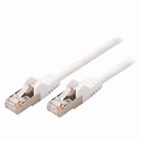 CAT5e SF/UTP-Netwerkkabel | RJ45 Male - RJ45 Male | 1,0 m | Wit - thumbnail