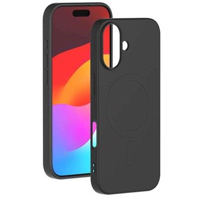 MagSafe-hoesje - iPhone 17 - Siliconen - Zwart