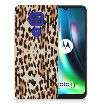 Motorola Moto G9 Play | E7 Plus | TPU Hoesje | Leopard Motorola Moto G9 Play | E7 Plus | TPU Hoesje | Leopard