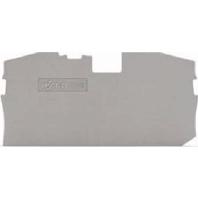 WAGO 2016-1291 Afsluit- en scheidingsplaat Grijs 100 stuk(s) - thumbnail