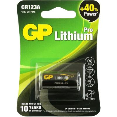 GP batterij CR123A GP batterij CR123A