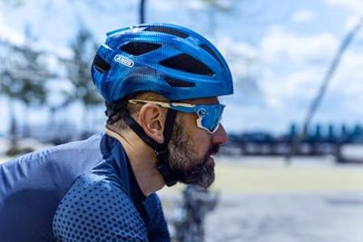 Abus helm macatgoud gleam zilver m 52-58cm