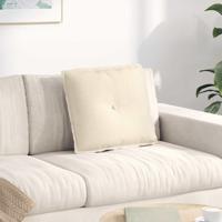 Rugkussen Crme 50 x 45 cm Cordstof - thumbnail