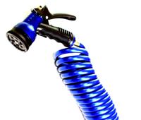 Douchekop met slang - 3,5 meter - Zwart - thumbnail