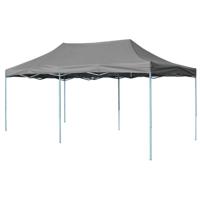Partytent pop-up inklapbaar 3x6 m antraciet - thumbnail