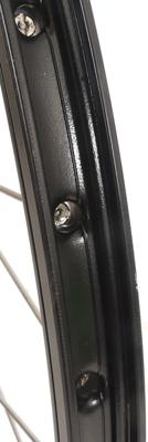 Shimano Achterwiel 28" / 622 x 19c met nexus 7 naaf voor rollerbrake - zwarte geslepen velg met rvs spaken