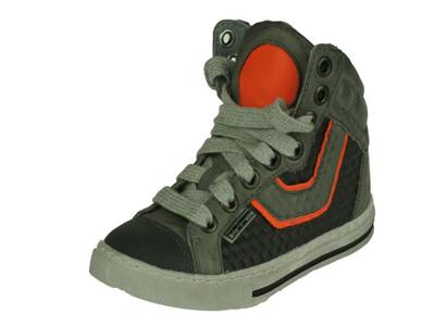 Track Style Veterboot grijs Track Style Veterboot grijs