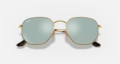 Ray-Ban HEXAGONAL FLAT LENSES zonnebril Zeshoekig Ray-Ban HEXAGONAL FLAT LENSES zonnebril Zeshoekig