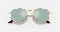 Ray-Ban HEXAGONAL FLAT LENSES zonnebril Zeshoekig - thumbnail