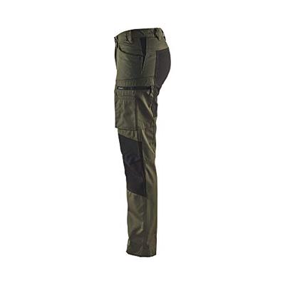 Blåkläder Dames Service werkbroek Stretch 71591845 | Groen/Zwart | Maat 32 - 7330509646175 Blåkläder Dames Service werkbroek Stretch 71591845 | Groen/Zwart | Maat 32 - 7330509646175