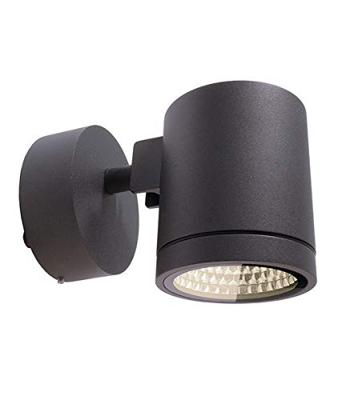 Deko Light Mobby II Mobby II Wandopbouwarmatuur LED vast ingebouwd Energielabel: G (A - G) 9.90 W LED Zwart-grijs