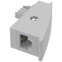 Hama 00201121 DSL-Adapter für Fritzbox, TAE-Stecker - 8p2c-Kupplung (RJ45) - thumbnail