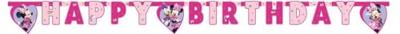 Minnie Mouse Junior Happy Birthday Letterslinger (2m)