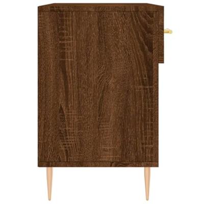 VidaXL Schoenenbank 102x35x55 cm bewerkt hout sonoma eikenkleurig