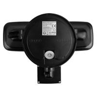 Maclean LED-wandlamp, met PIR-sensor, 20 W, 1500 lm, IP65, neutraal wit 4000 K, zwart, MCE524 B - thumbnail