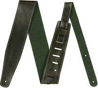 Fender Broken-In Leather Strap Green - thumbnail
