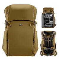 K&F Concept Backpack 30L foto rugzak champagne met laptopvak - thumbnail