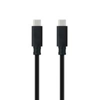 NANOCABLE 10.01.4102 USB 3.1 Gen2 10 Gbit/s 5 A, 4K/60 Hz, USB-C/M-USB-C/M, zwart, 2 m - thumbnail